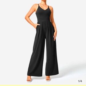 Halara Black Jumpsuit NWT